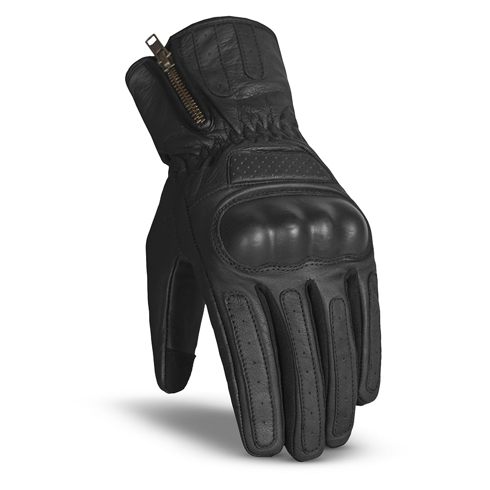 R-TECH - Guantes Piel Dynamic Negro - SECURTEX MOTOR S.L (t/a MaximoMoto)