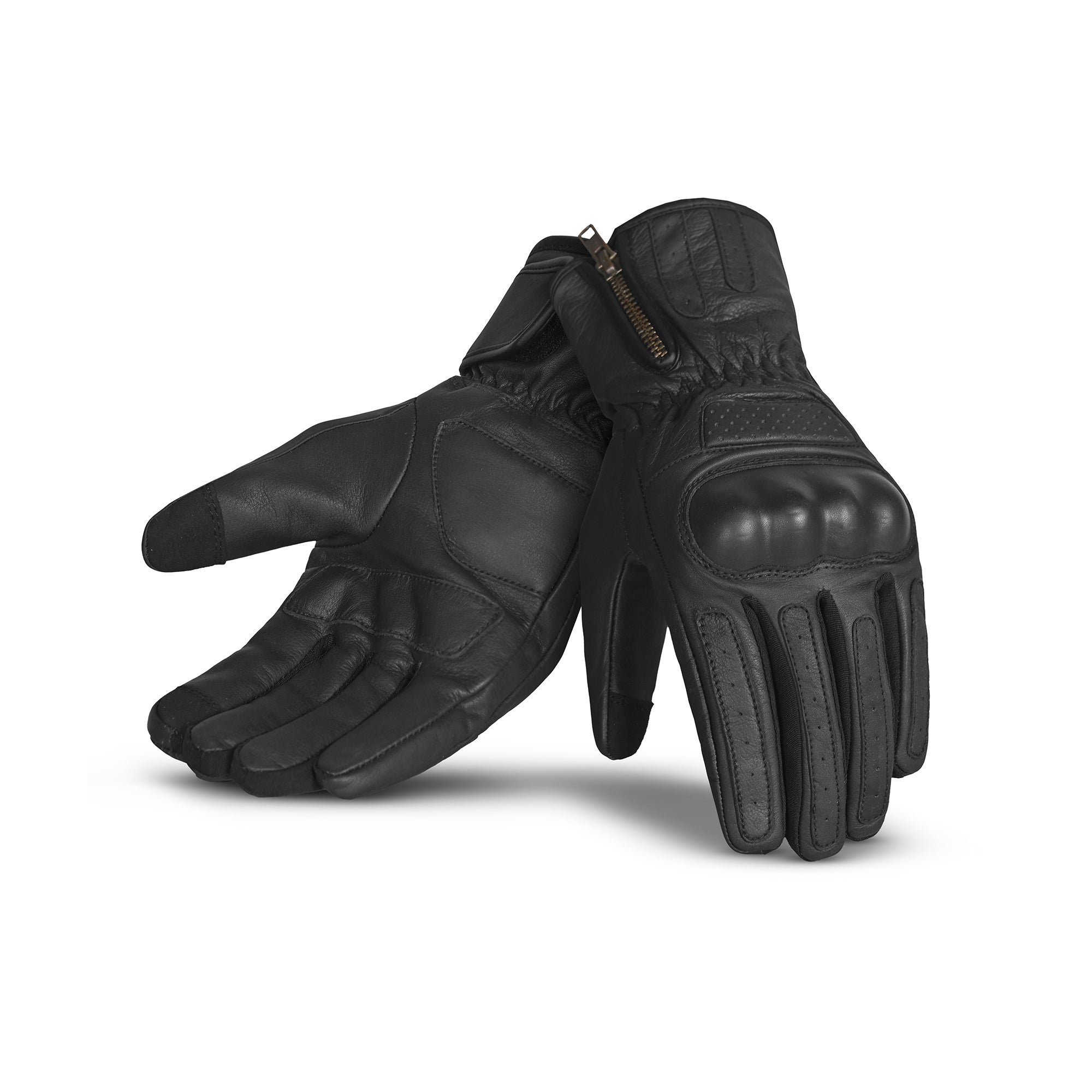 R-TECH - Guantes Piel Dynamic Negro - SECURTEX MOTOR S.L (t/a MaximoMoto)