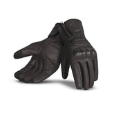 R-TECH - Guantes Piel Dynamic Marrón - SECURTEX MOTOR S.L (t/a MaximoMoto)