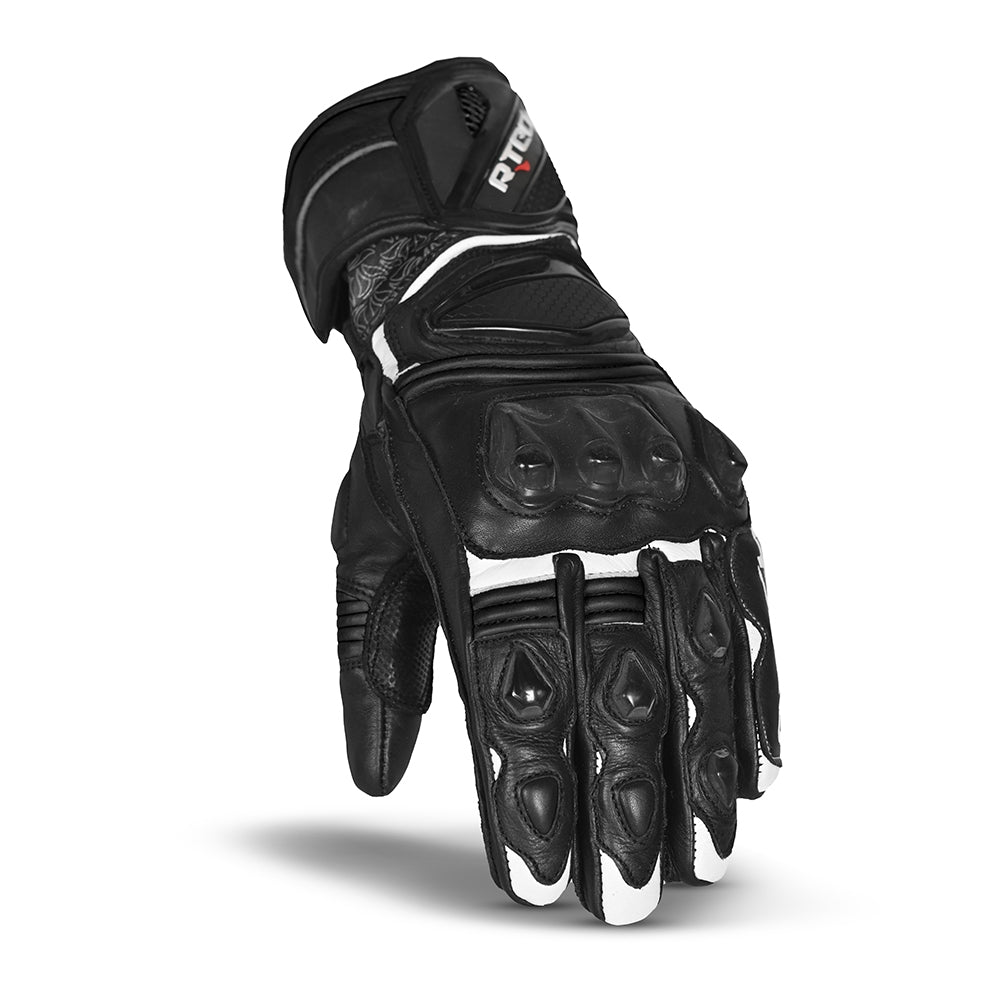 R-TECH - Guante Piel Robo Lady Negro - SECURTEX MOTOR S.L (t/a MaximoMoto)