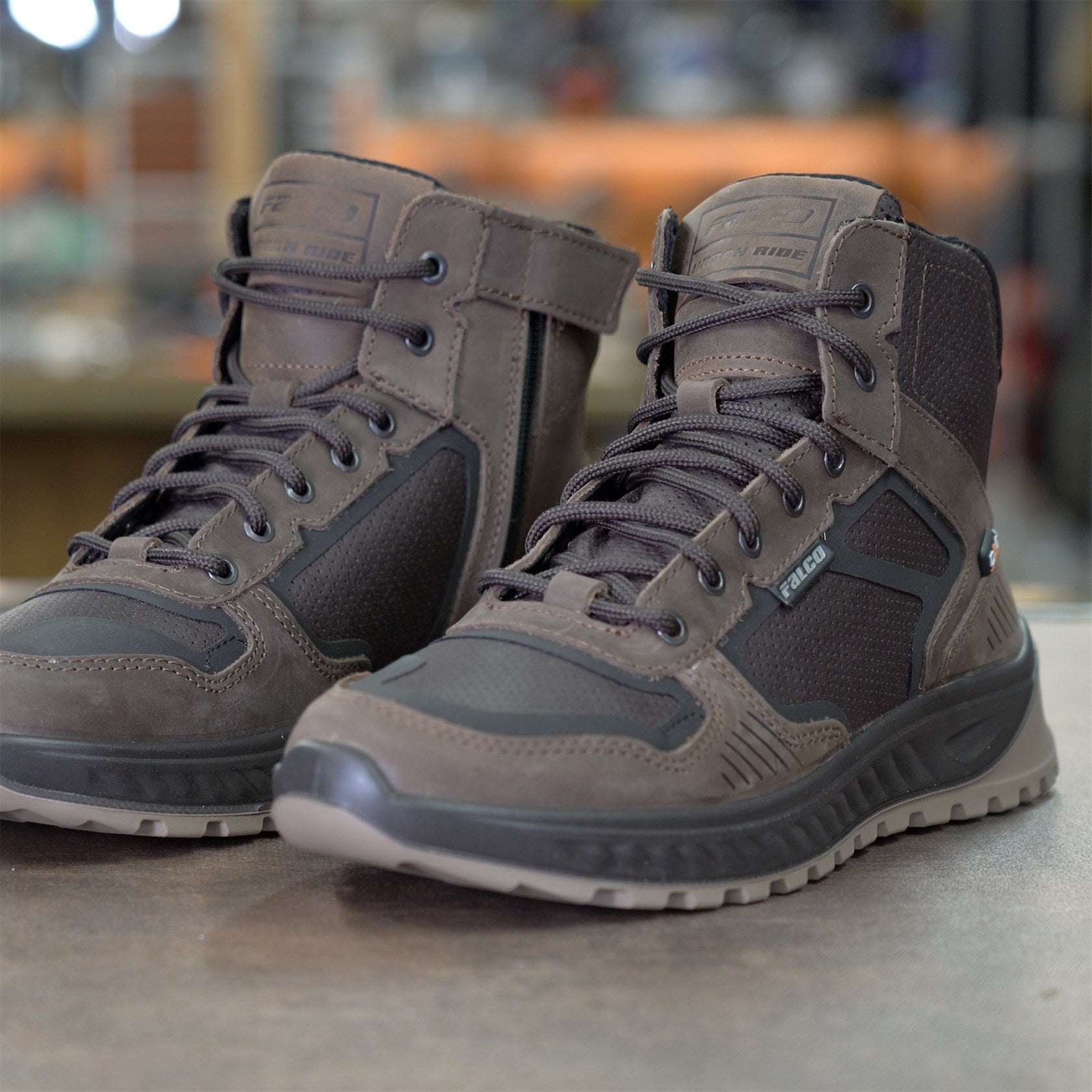 FALCO BOTAS NAKED ACE BROWN - SECURTEX MOTOR S.L (t/a MaximoMoto)