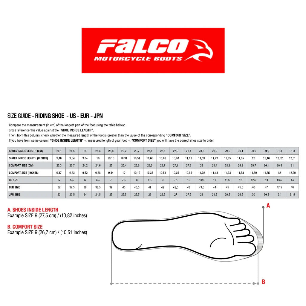 FALCO BOTAS SCOOTER/MAXISCOOTER CHASER BLACK - SECURTEX MOTOR S.L (t/a MaximoMoto)