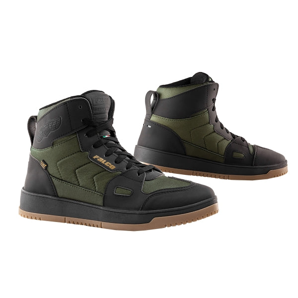 FALCO BOTAS NAKED HARLEM ARMY-GREEN - SECURTEX MOTOR S.L (t/a MaximoMoto)