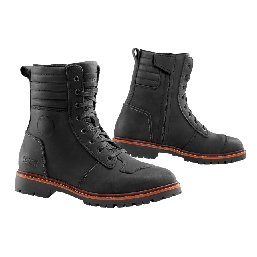 FALCO BOTAS HERITAGE ROOSTER BLACK - SECURTEX MOTOR S.L (t/a MaximoMoto)