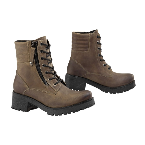 FALCO BOTAS HERITAGE MISTY GREEN ARMY - SECURTEX MOTOR S.L (t/a MaximoMoto)