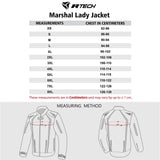 R-TECH - Chaqueta Textil Marshal Lady Negro/Rosa - SECURTEX MOTOR S.L (t/a MaximoMoto)