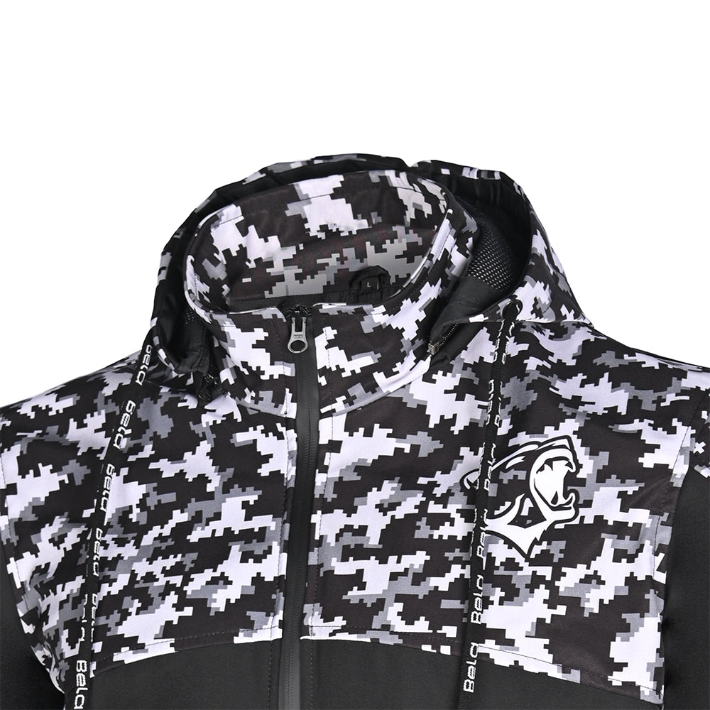 BELA - Camo Rush Hoodie Negro/Gris Oscuro - SECURTEX MOTOR S.L (t/a MaximoMoto)
