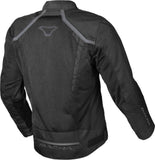 MACNA GRISCO Hombre Deportiva Turismo Moto Chaqueta Negro - CHAQUETA