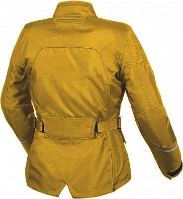 Macna Evora mujer Chaqueta moto turismo Amarillo Ocre
