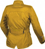 Macna Evora mujer Chaqueta moto turismo Amarillo Ocre