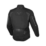 MACNA Vauture Hombre Impermeable Moto Textil Chaqueta Negra - CHAQUETA