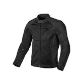 MACNA GRISCO Hombre Deportiva Turismo Moto Chaqueta Negro - CHAQUETA