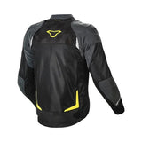 Macna Orcano Chaqueta textil Man Black/Night eye/fluo yellow