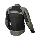 MACNA Fluent Moto Hombre Textil Chaqueta Verde Negro - CHAQUETA