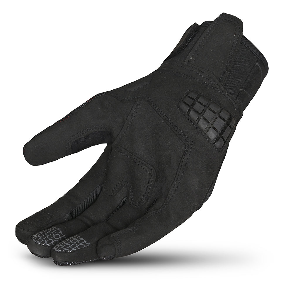 BELA-Guantes Textil Cirus Camo Summer Negro/Rojo/Camo - SECURTEX MOTOR S.L (t/a MaximoMoto)