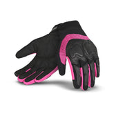 R-TECH - Guante Textil Lady Cruiser Negro/Rosa - SECURTEX MOTOR S.L (t/a MaximoMoto)
