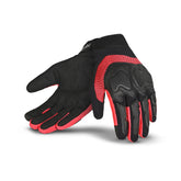 R-TECH - Guante Textil Man Cruiser Negro/Rojo - SECURTEX MOTOR S.L (t/a MaximoMoto)