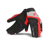 BELA - Guante Textil Adventure Negro/Rojo - SECURTEX MOTOR S.L (t/a MaximoMoto)