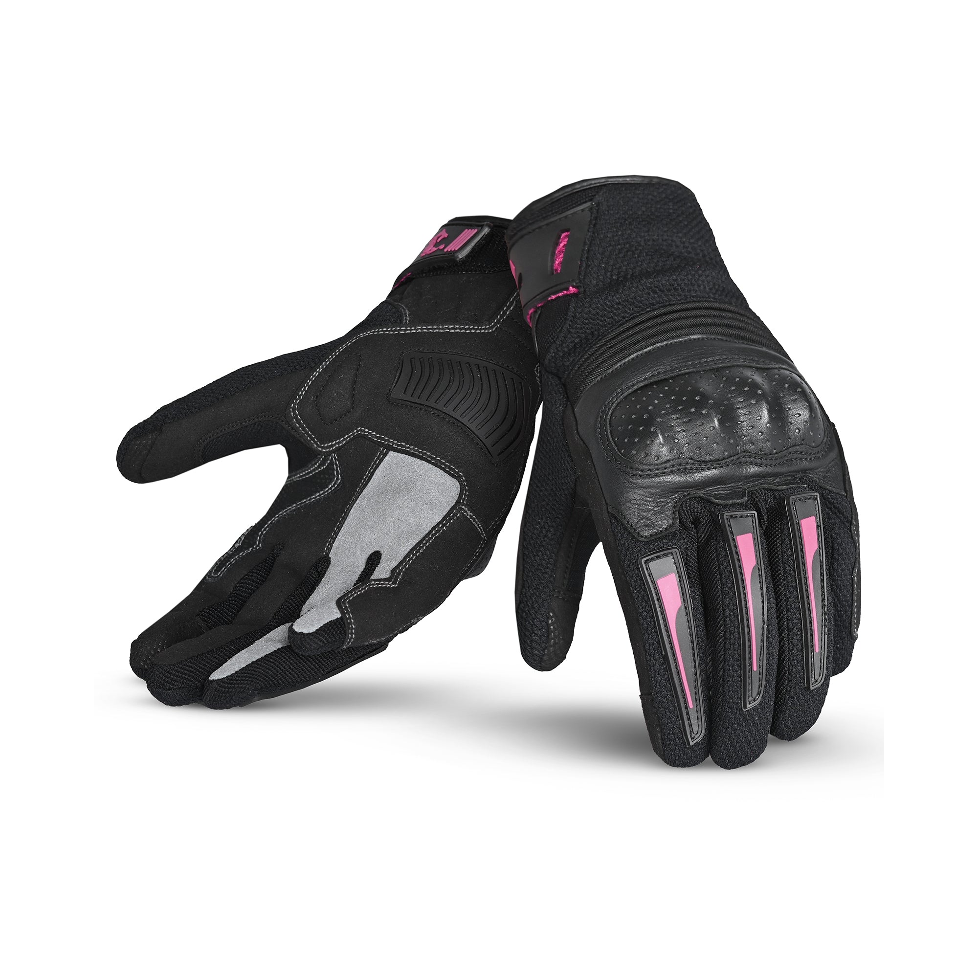 BELA - Guante Textil Drift Lady Negro/Rosa - SECURTEX MOTOR S.L (t/a MaximoMoto)