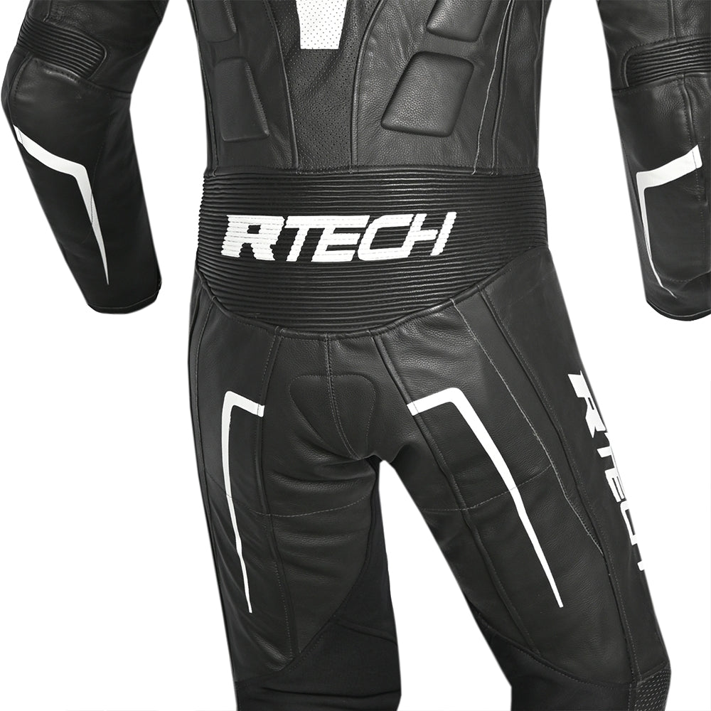 R-TECH -Mono 1 PC Defender GP Negro/Blanco - SECURTEX MOTOR S.L (t/a MaximoMoto)