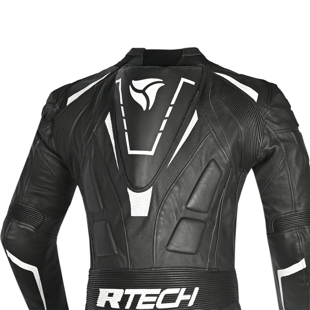 R-TECH -Mono 1 PC Defender GP Negro/Blanco - SECURTEX MOTOR S.L (t/a MaximoMoto)