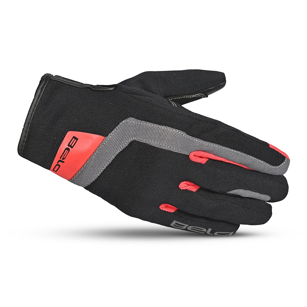 BELA - Guante Textil Galaxy Winter WP Negro/Rojo - SECURTEX MOTOR S.L (t/a MaximoMoto)