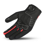 BELA - Guante Textil Galaxy Winter WP Negro/Rojo - SECURTEX MOTOR S.L (t/a MaximoMoto)
