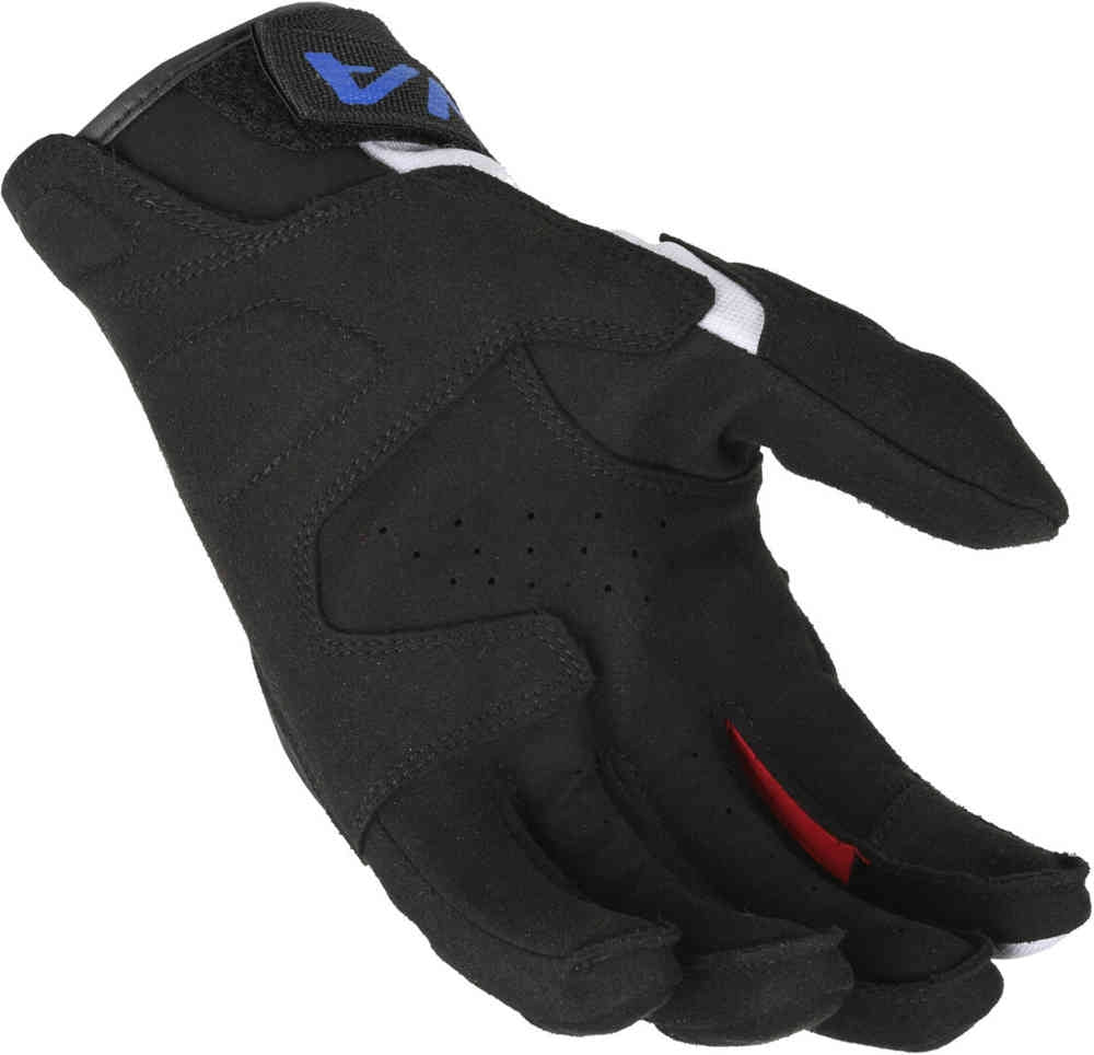 Macna Zairona Guantes de mujer Light grey/black/blue - GUANTES