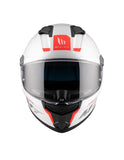 MT Stinger 2 Solid A0 blanco perlado brillante Cascos integrales - CASCO