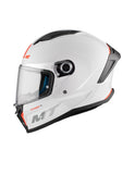 MT Stinger 2 Solid A0 blanco perlado brillante Cascos integrales - CASCO