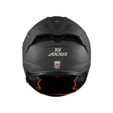 AXXIS FF122SV HAWK SV EVO SOLID A2 CASCO DE MOTO TITANIUM MATE
