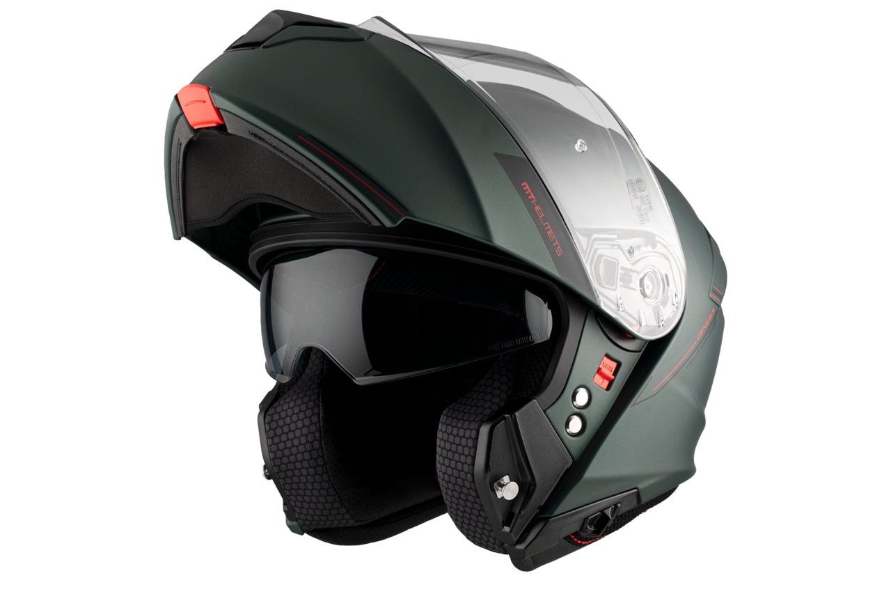 MT GENESIS SV SOLID A6 VERDE MATE aventura Cascos
