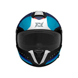 AXXIS FF122SV HAWK EVO SV RUSH B7 CASCO DE MOTO BRILLO