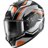 SHARK HE1111ESKO RIDILL 2 APEX CASCOS PLATA NEGRO NARANJA