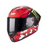 MT KRE+ S PIQUERAS CASCO DE MOTO B5 BRILLO