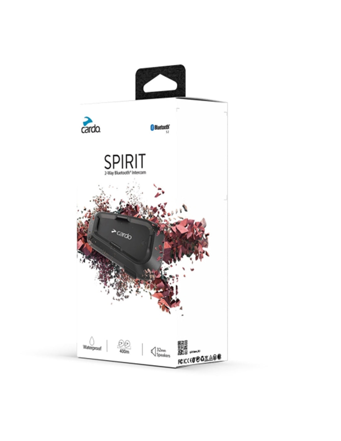 Cardo Spirit Sistema de comunicación Single Pack - SECURTEX MOTOR S.L (t/a MaximoMoto)