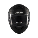 AXXIS FF112D DRAKEN S SOLID V.2 A11 CASCO DE MOTO NEGRO MATE