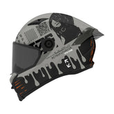 AXXIS FF132 FENIX CYBERPUNK C4 CASCO DE MOTO BRILLO