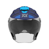 AXXIS OF516SV BLAZER SV ROUND C7 CASCO DE MOTO BRILLO