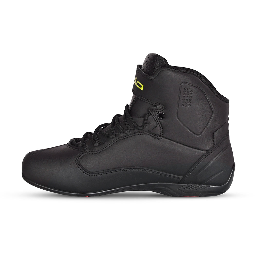BELA Botas Jet Evo Piel Man Negro/Amarillo Flour - SECURTEX MOTOR S.L (t/a MaximoMoto)