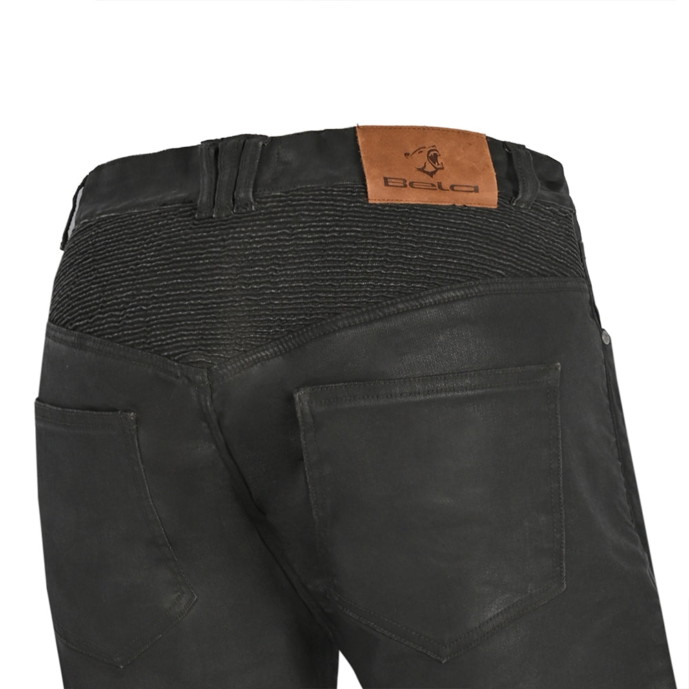 BELA - Pantalón Jeans Boston Wax Negro - SECURTEX MOTOR S.L (t/a MaximoMoto)