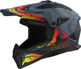 LS2 MX708 FAST II WASH MATT DARK GREY-06 - SECURTEX MOTOR S.L (t/a MaximoMoto)
