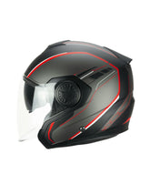 SKA-P - 1DG JET TOUR RACE Nero Rosso opaco - SECURTEX MOTOR S.L (t/a MaximoMoto)