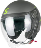 1SHG ZEN CITY Antracite Giallo fluo satinato - SECURTEX MOTOR S.L (t/a MaximoMoto)