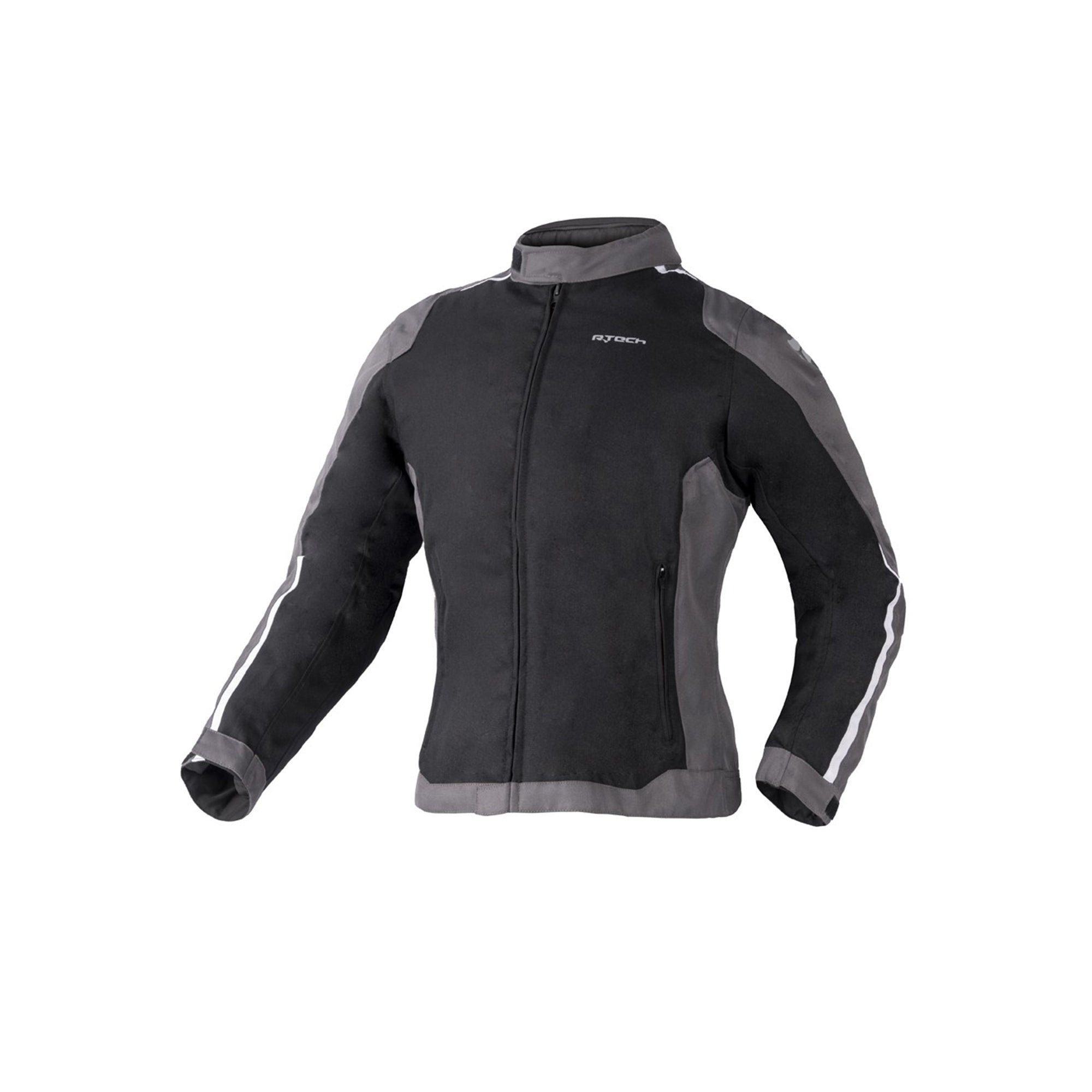 R-TECH - Chaqueta Textil Motril Lady Negro/Gris