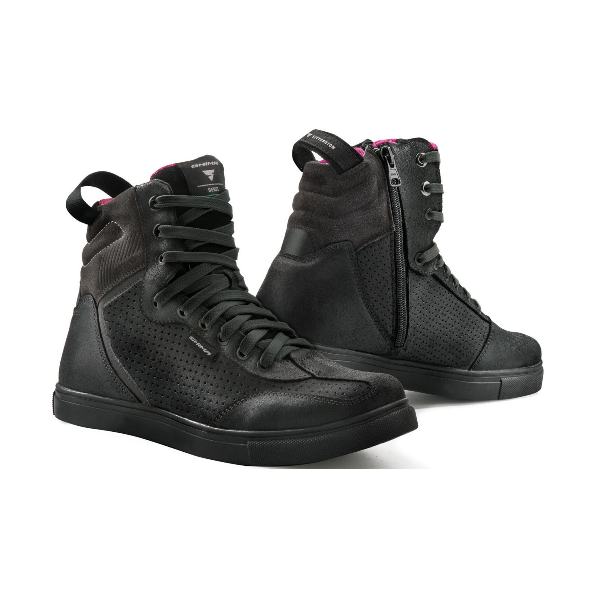 SHIMA REBEL LADY BOOT BLACK - SECURTEX MOTOR S.L (t/a MaximoMoto)