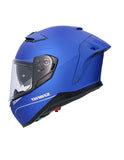 SHIRO CASCO FF950 ALPHA MONOCOLOR AZUL MATE - SECURTEX MOTOR S.L (t/a MaximoMoto)
