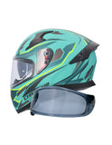 SHIRO CASCO KATANA SHARP VERDE MATE - SECURTEX MOTOR S.L (t/a MaximoMoto)
