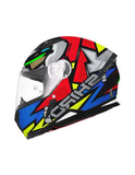 SHIRO CASCO HUNTER RACCOON AZUL MATE - SECURTEX MOTOR S.L (t/a MaximoMoto)