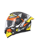 SHIRO CASCO RAPTOR CHASE AMARILLO ROJO MATE - SECURTEX MOTOR S.L (t/a MaximoMoto)